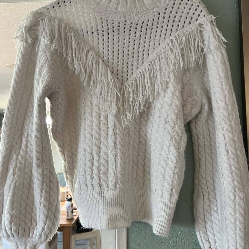 White sweater